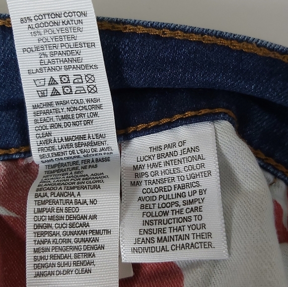 Lucky Brand High Waist Ankle Olivia Skinny Jeans 6 - Picture 9 of 13